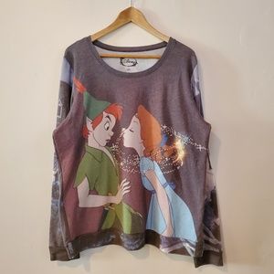 Disney Peter Pan Wendy Pullover Sweater XXL 2x
